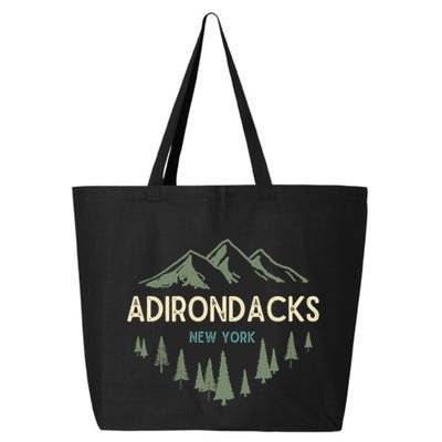 Adirondack Mountains Adirondacks New York Vintage Retro Gift 25L Jumbo Tote