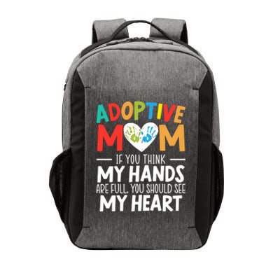 Adoptive Mom Adoption Announcet Foster Mother Gotcha Day Gift Vector Backpack