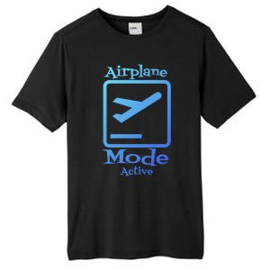 Airplane Mode Active Frequent Flyer World Traveler Cute Gift Tall Fusion ChromaSoft Performance T-Shirt