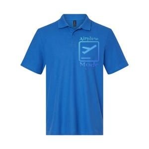 Airplane Mode Active Frequent Flyer World Traveler Cute Gift Softstyle Adult Sport Polo