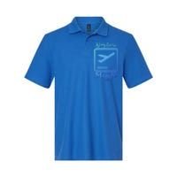 Airplane Mode Active Frequent Flyer World Traveler Cute Gift Softstyle Adult Sport Polo