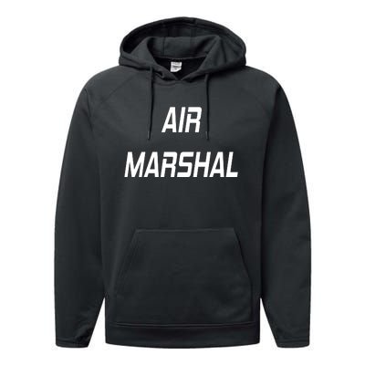 Air Marshal Performance Fleece Hoodie