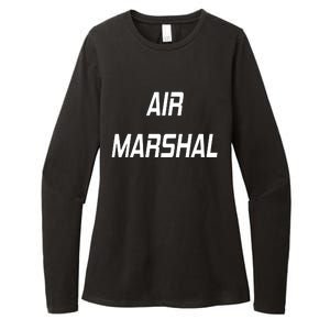 Air Marshal Womens CVC Long Sleeve Shirt