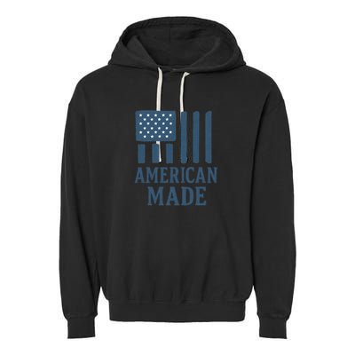 American Made Garment-Dyed Fleece Hoodie
