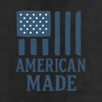 American Made 7 Panel Mesh Trucker Snapback Hat
