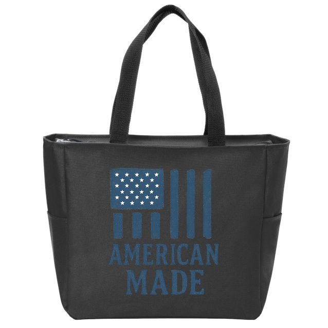 American Made Zip Tote Bag