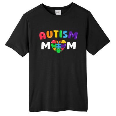 Autism Mom Autism Awareness Gift Autism month Tall Fusion ChromaSoft Performance T-Shirt