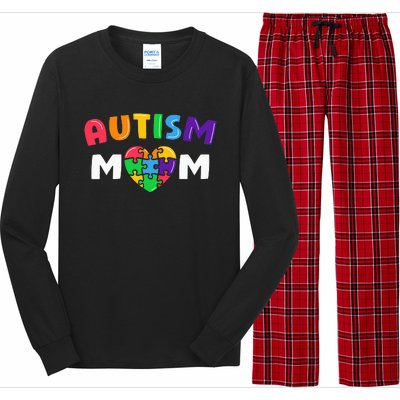 Autism Mom Autism Awareness Gift Autism month Long Sleeve Pajama Set