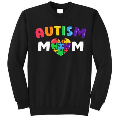 Autism Mom Autism Awareness Gift Autism month Tall Sweatshirt