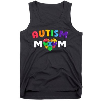 Autism Mom Autism Awareness Gift Autism month Tank Top