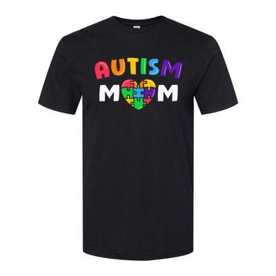 Autism Mom Autism Awareness Gift Autism month Softstyle CVC T-Shirt