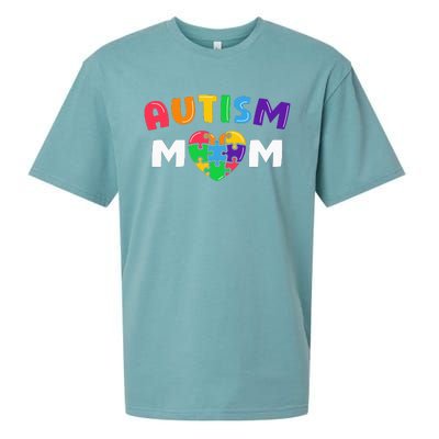 Autism Mom Autism Awareness Gift Autism month Sueded Cloud Jersey T-Shirt