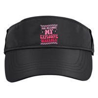Ask Me About My Explosive Diarrhea Funny Poop Meme Groovy Adult Drive Performance Visor