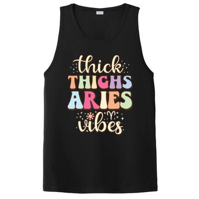 Aries March April Birthday Retro Astrology Aries Zodiac Sign PosiCharge Competitor Tank