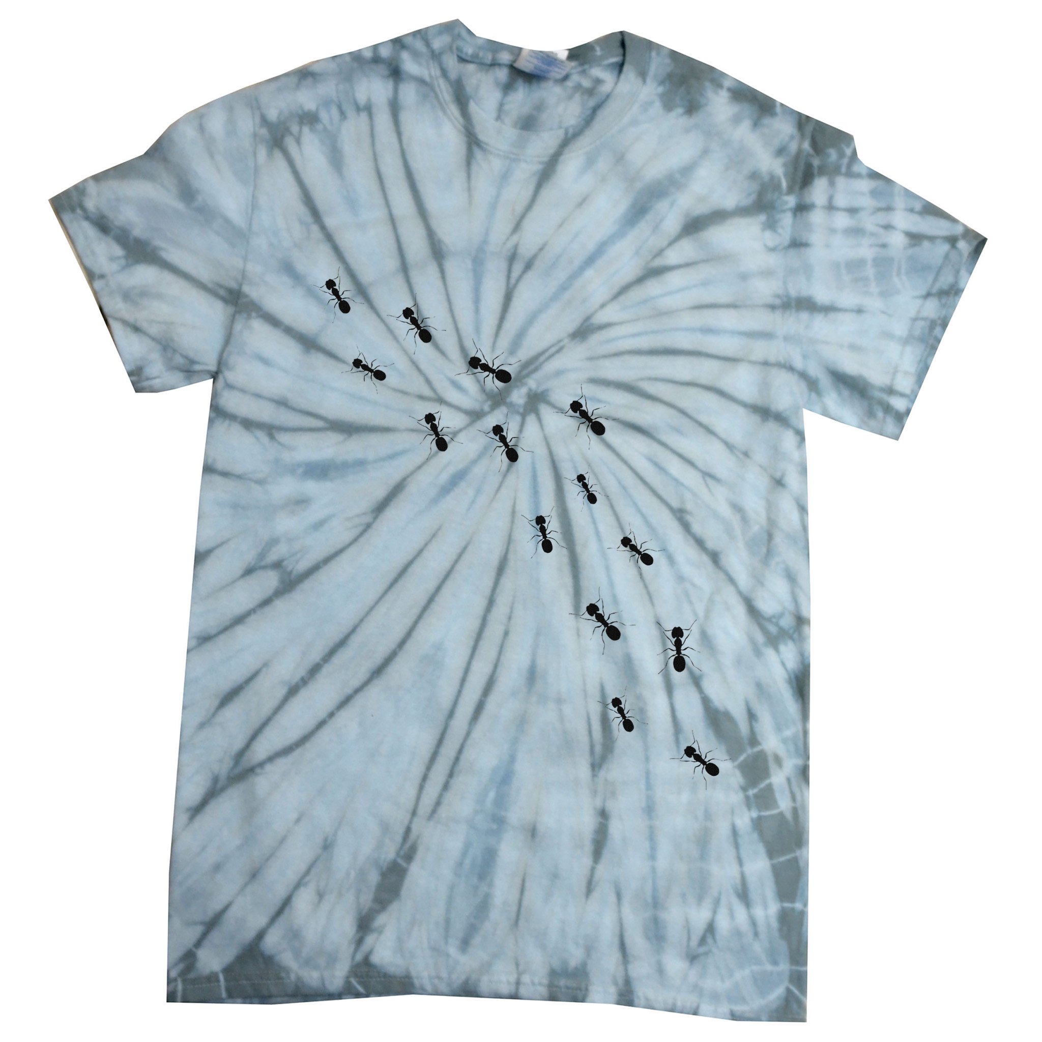 Ant Marching Ants Insect Women Gift Tie-Dye T-Shirt