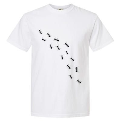 Ant Marching Ants Insect Women Gift Garment-Dyed Heavyweight T-Shirt