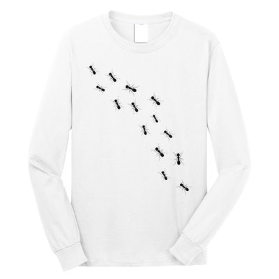 Ant Marching Ants Insect Women Gift Long Sleeve Shirt