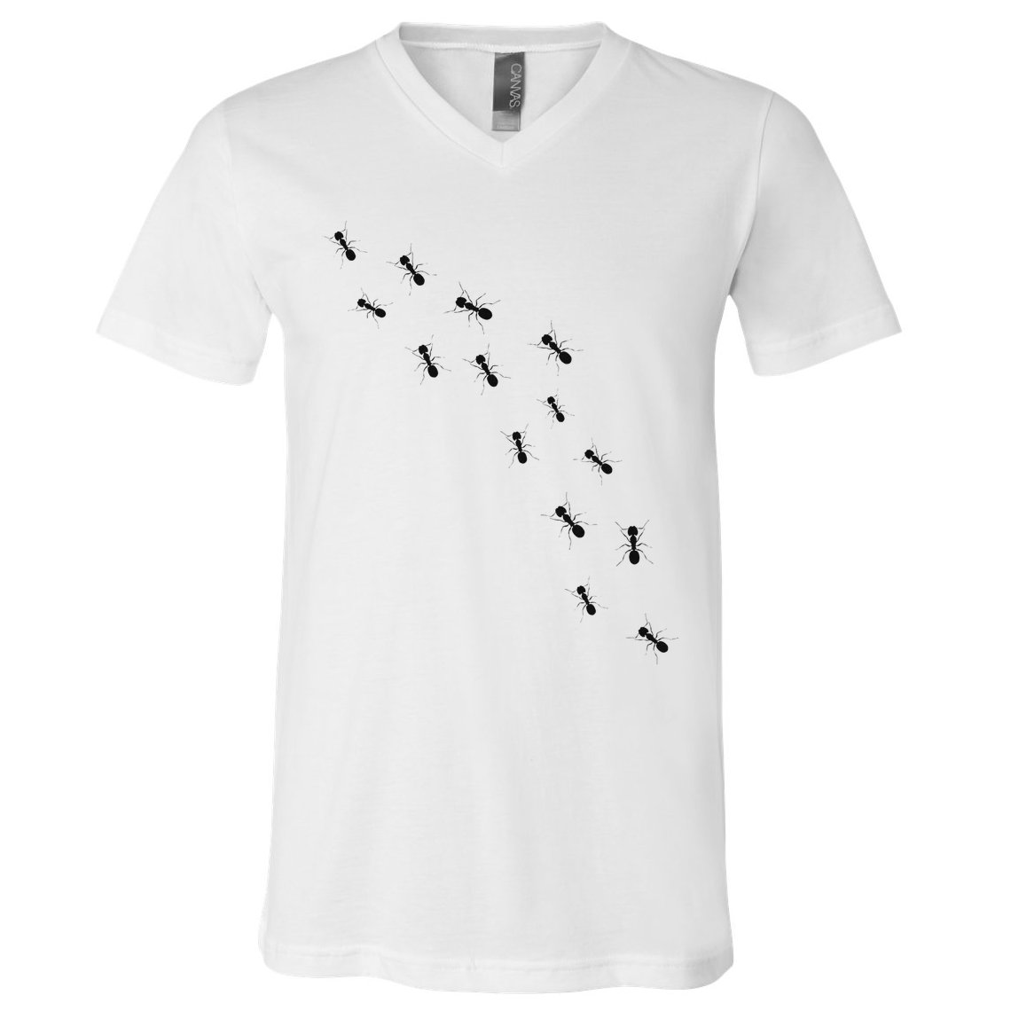 Ant Marching Ants Insect Women Gift V-Neck T-Shirt