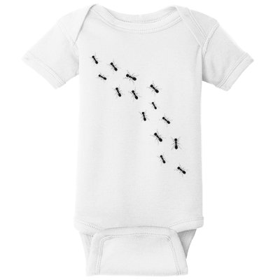 Ant Marching Ants Insect Women Gift Baby Bodysuit