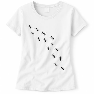 Ant Marching Ants Insect Women Gift Womens T-Shirt