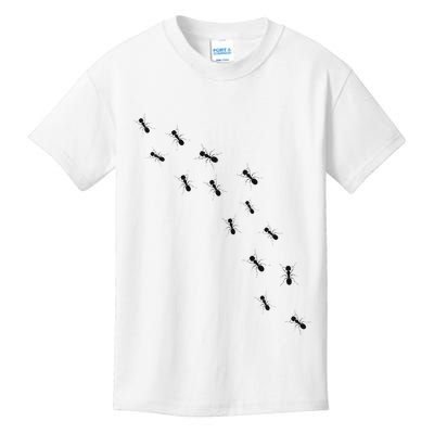 Ant Marching Ants Insect Women Gift Kids T-Shirt