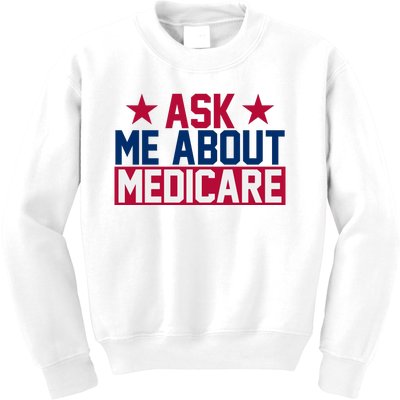 Ask Me About Medicare  We Finally Beat Medicare Joe Biden Kids Sweatshirt