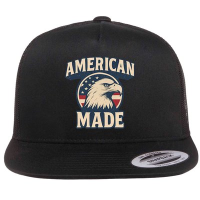 American Made Flat Bill Trucker Hat