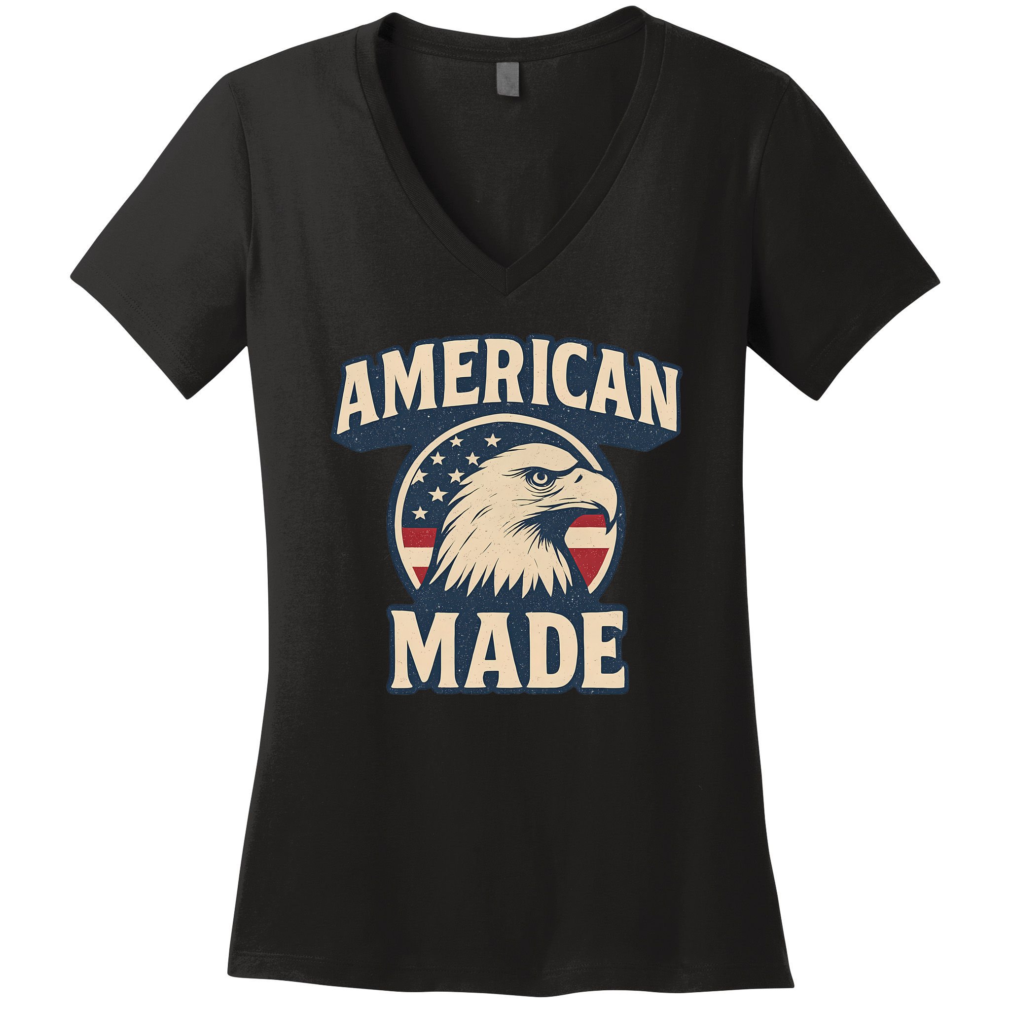 American Made Women's V-Neck T-Shirt