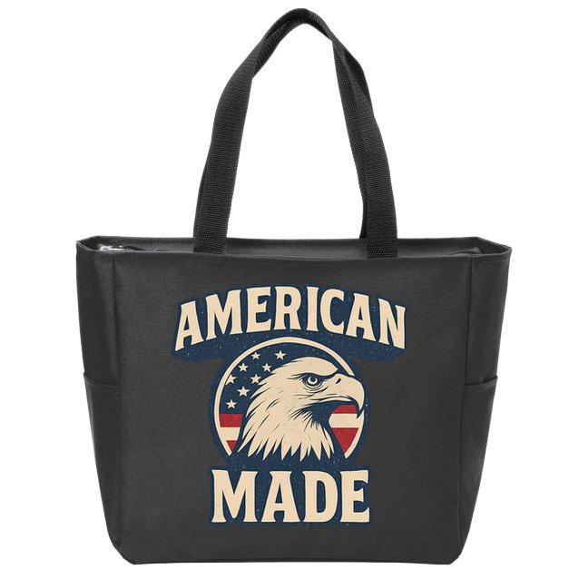 American Made Zip Tote Bag