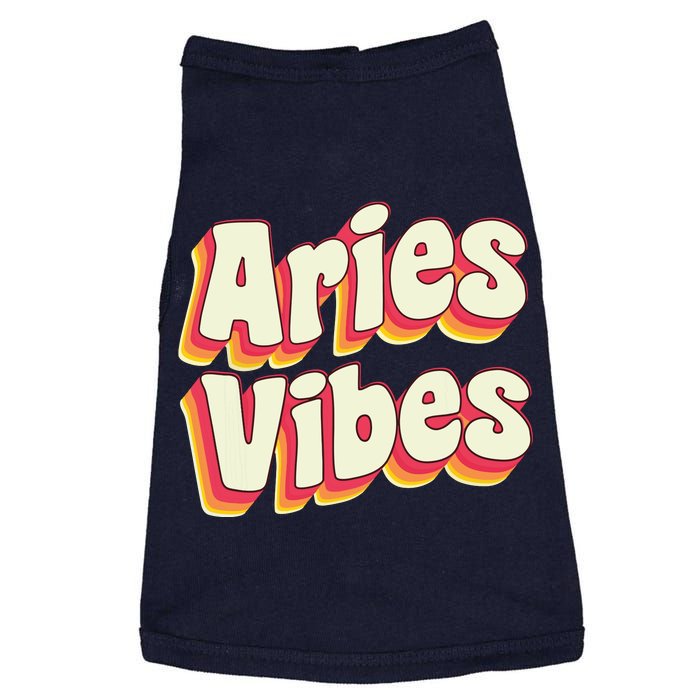 Aries March April Birthday Retro Astrology Aries Zodiac Sign Doggie Tank