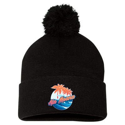 Ala Moana Pom Pom 12in Knit Beanie