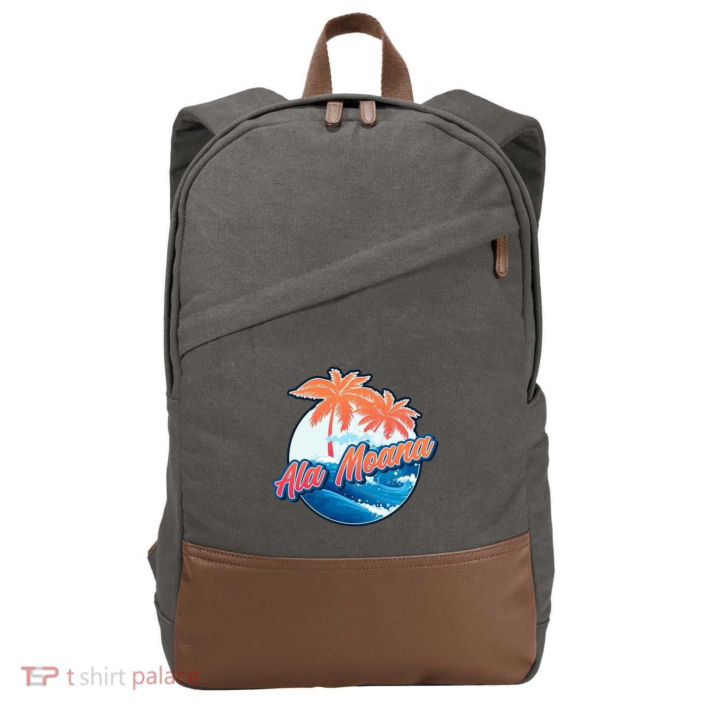 Ala Moana Cotton Canvas Backpack