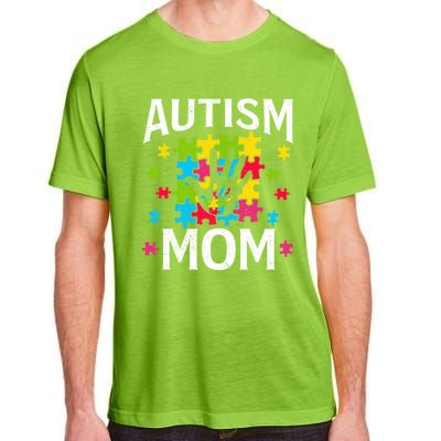 Autism Mom Autistic Quote Mother Mama Autism Awareness Gift Adult ChromaSoft Performance T-Shirt