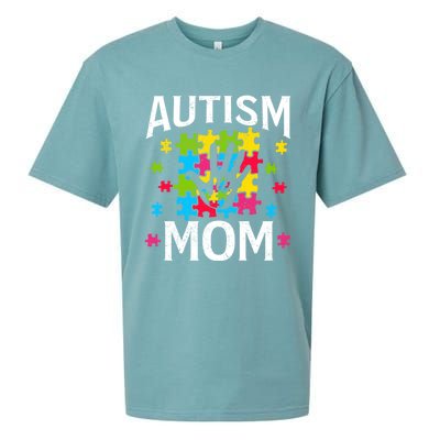 Autism Mom Autistic Quote Mother Mama Autism Awareness Gift Sueded Cloud Jersey T-Shirt