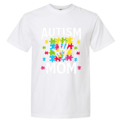 Autism Mom Autistic Quote Mother Mama Autism Awareness Gift Garment-Dyed Heavyweight T-Shirt