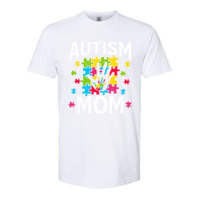 Autism Mom Autistic Quote Mother Mama Autism Awareness Gift Softstyle CVC T-Shirt