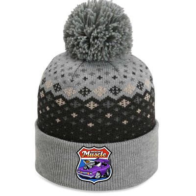 American Muscle The Baniff Cuffed Pom Beanie