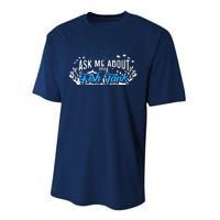 Ask Me About Fish Tank | Fishkeeping | Aquarium Performance Sprint T-Shirt