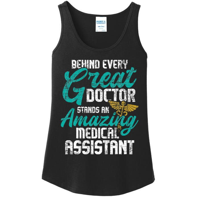 Amazing Medical Assistant Healthcare Worker Doctor Nurse Ladies Essential Tank