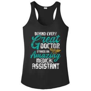 Amazing Medical Assistant Healthcare Worker Doctor Nurse Ladies PosiCharge Competitor Racerback Tank