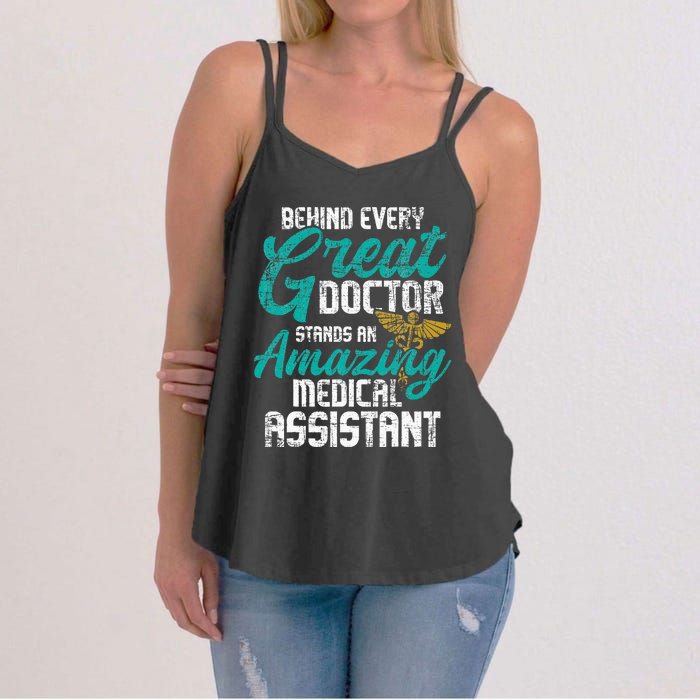 Amazing Medical Assistant Healthcare Worker Doctor Nurse Women's Strappy Tank