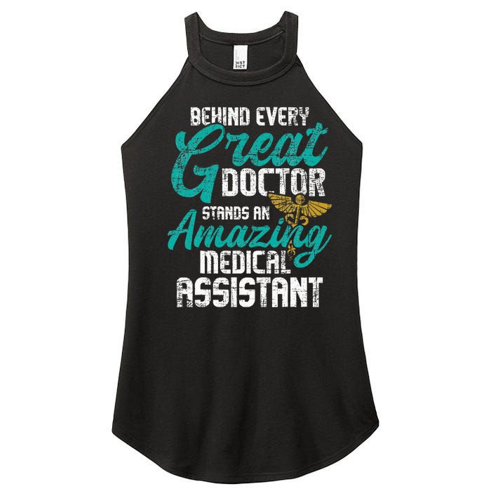 Amazing Medical Assistant Healthcare Worker Doctor Nurse Women's Perfect Tri Rocker Tank