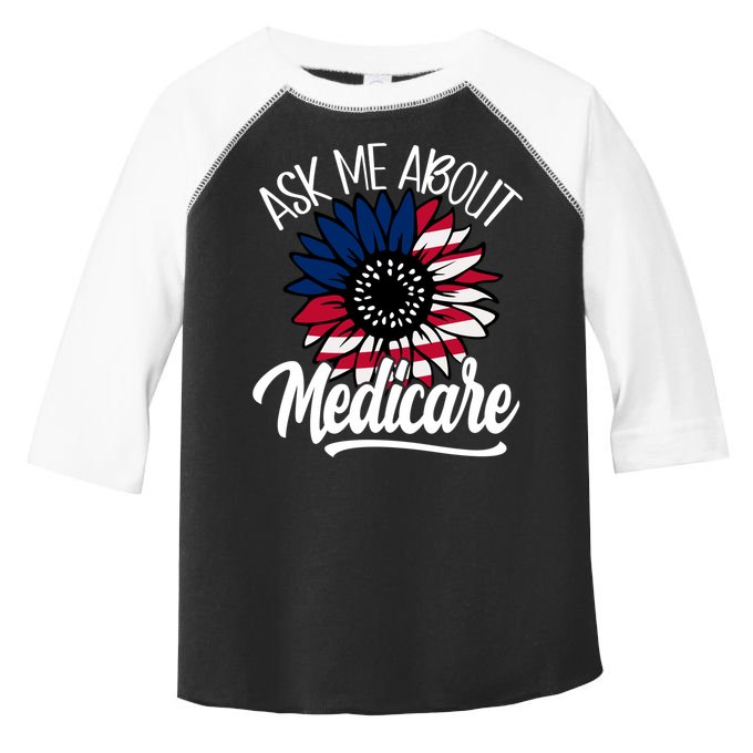 Ask Me About Medicare Health Insurance Consultant Gift Toddler Fine Jersey T-Shirt