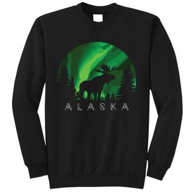 Alaska Moose Alaskan Landscape Scene Sweatshirt