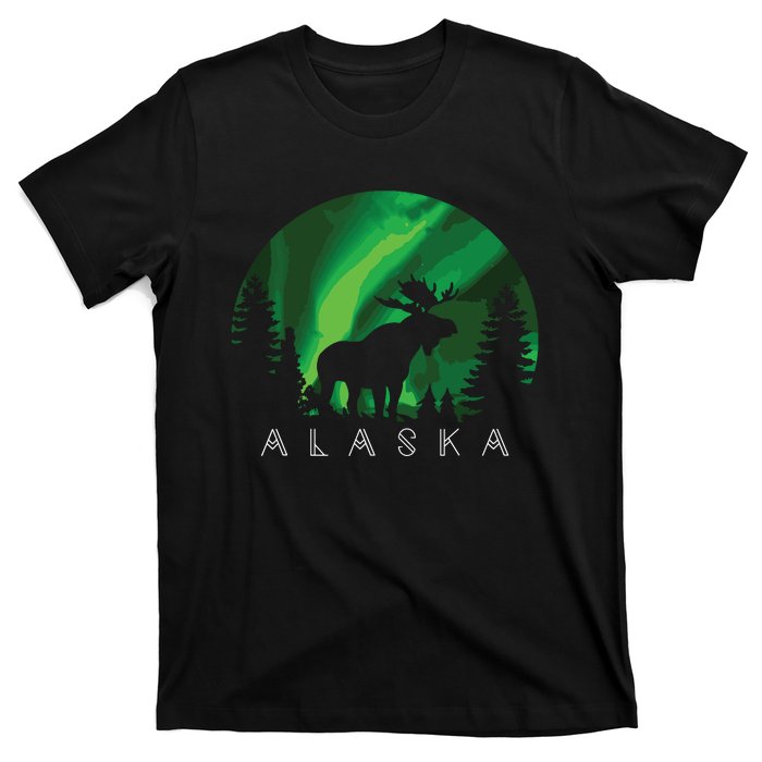 Alaska Moose Alaskan Landscape Scene T-Shirt