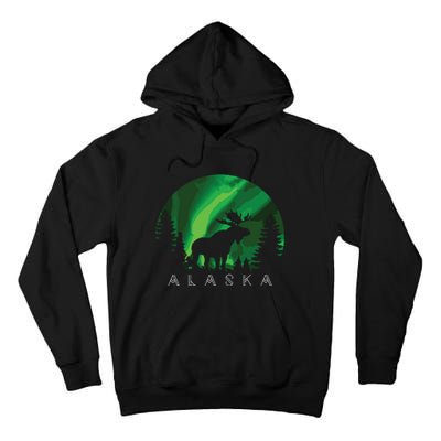 Alaska Moose Alaskan Landscape Scene Tall Hoodie