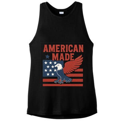 American Made Ladies PosiCharge Tri-Blend Wicking Tank