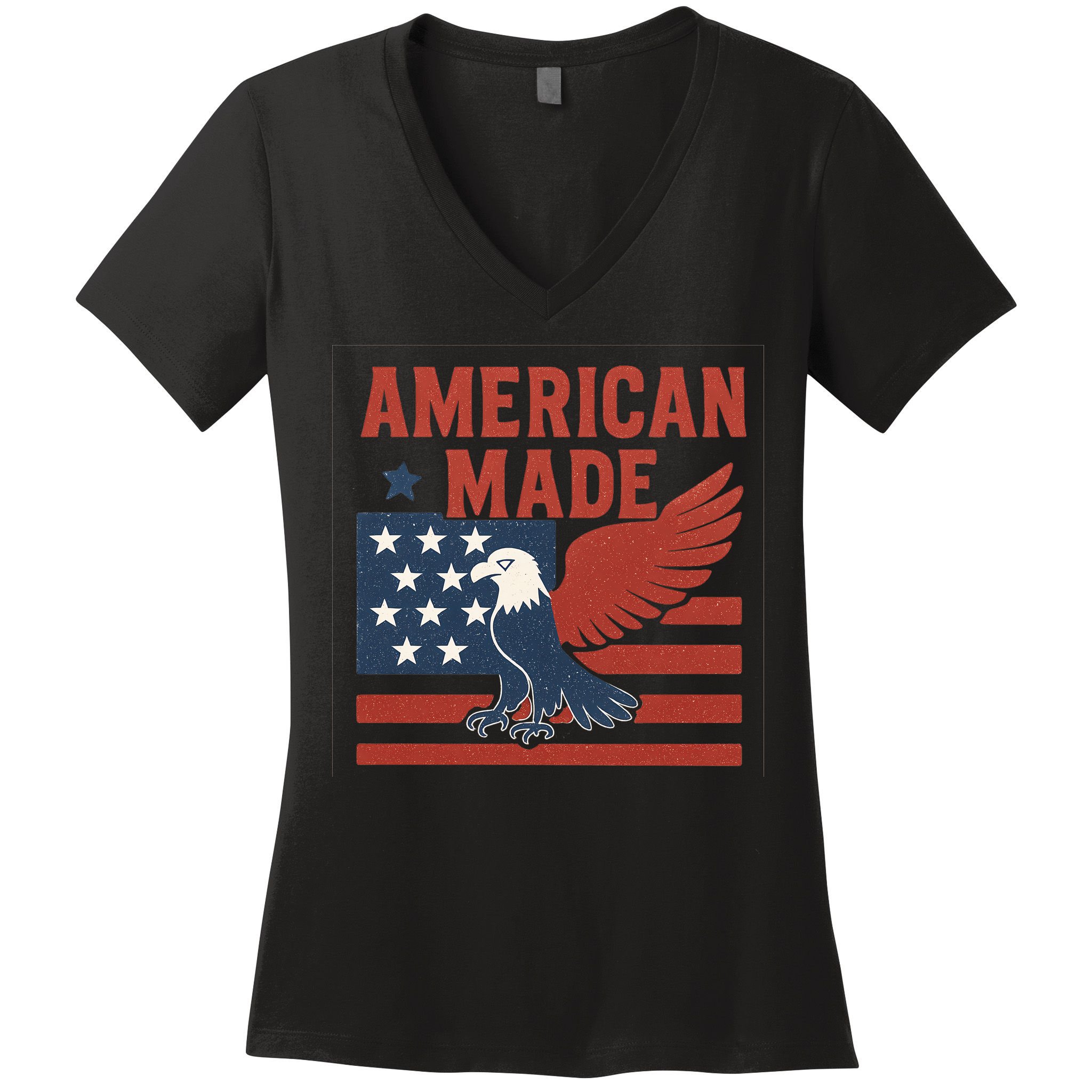 American Made Women's V-Neck T-Shirt