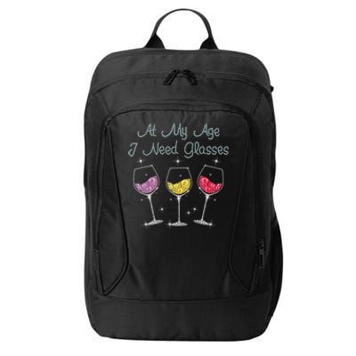 At My Age I Need Glasses  City Backpack