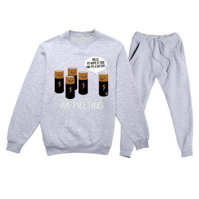 Aa Meeting Premium Crewneck Sweatsuit Set